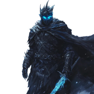 Frostborne Sentinel Vinyl Car Decal Sticker – Waterproof & UV-Resistant 8"