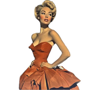 Retro People Collage Vinyl Car Decal Sticker – Waterproof & UV-Resistant 8"