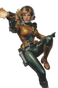 Scifi Space Explorer V4 Vinyl Car Decal Sticker – Waterproof & UV-Resistant 8"