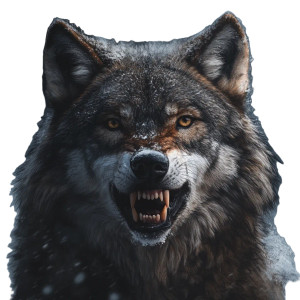 Realistic Wolf Upward Vinyl Car Decal Sticker – Waterproof & UV-Resistant 8" Realistic Wolf Upward Vinyl Car Decal Sticker – Waterproof & UV-Resistant 8"