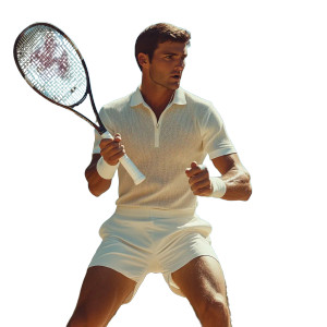 Tennis Player Vinyl Car Decal Sticker – Waterproof & UV-Resistant 8" Tennis Player Vinyl Car Decal Sticker – Waterproof & UV-Resistant 8"