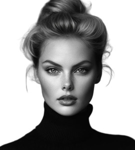 Supermodel Portrait Vinyl Car Decal Sticker – Waterproof & UV-Resistant 8" Supermodel Portrait Vinyl Car Decal Sticker – Waterproof & UV-Resistant 8"