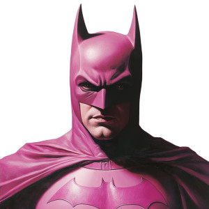 Pink Batman V3 Vinyl Car Decal Sticker – Waterproof & UV-Resistant 8"