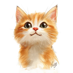 Cute Cat V11 Vinyl Car Decal Sticker – Waterproof & UV-Resistant 8" Cute Cat V11 Vinyl Car Decal Sticker – Waterproof & UV-Resistant 8"