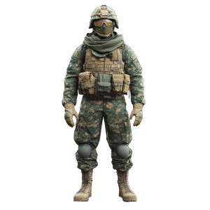 Camouflaged Soldier Vinyl Car Decal Sticker – Waterproof & UV-Resistant 8" Camouflaged Soldier Vinyl Car Decal Sticker – Waterproof & UV-Resistant 8"