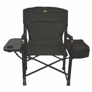Faulkner El Capitan Director Chair | Quick Setup, Insulated Cooler, Folding Table | 300lb Capacity
