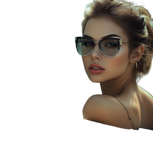 Woman In Car V2 Vinyl Car Decal Sticker – Waterproof & UV-Resistant 8"