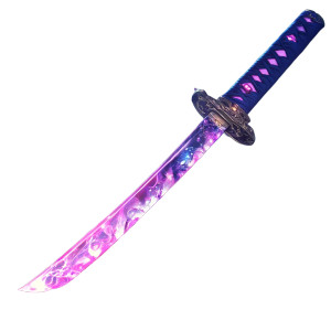 Cosmic Blade Katana Vinyl Car Decal Sticker – Waterproof & UV-Resistant 8"