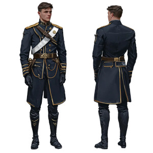 Winter Steampunk Uniform Vinyl Car Decal Sticker – Waterproof & UV-Resistant 8" Winter Steampunk Uniform Vinyl Car Decal Sticker – Waterproof & UV-Resistant 8"