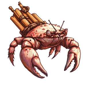 War Crab Boss Vinyl Car Decal Sticker – Waterproof & UV-Resistant 8"