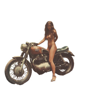 Vintage Motorcycle Pose Vinyl Car Decal Sticker – Waterproof & UV-Resistant 8" Vintage Motorcycle Pose Vinyl Car Decal Sticker – Waterproof & UV-Resistant 8"
