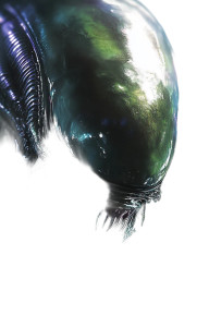 Alien With Halo Vinyl Car Decal Sticker – Waterproof & UV-Resistant 8"