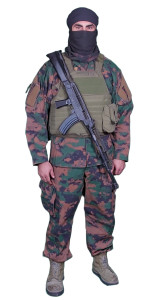 Muslim Male Militant Vinyl Car Decal Sticker – Waterproof & UV-Resistant 8"