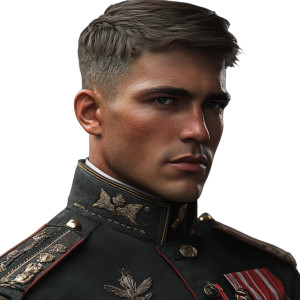 Military Man Vinyl Car Decal Sticker – Waterproof & UV-Resistant 8"