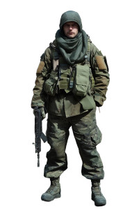 Military Clothing Vinyl Car Decal Sticker – Waterproof & UV-Resistant 8"