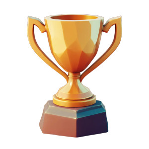 Trophy V3 Vinyl Car Decal Sticker – Waterproof & UV-Resistant 8" Trophy V3 Vinyl Car Decal Sticker – Waterproof & UV-Resistant 8"