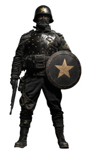 Ww2 Combat Soldier Vinyl Car Decal Sticker – Waterproof & UV-Resistant 8"