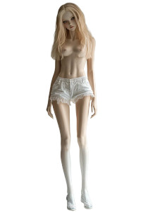 Realistic Female Mannequin Vinyl Car Decal Sticker – Waterproof & UV-Resistant 8"