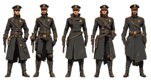 Steampunk Military Police Vinyl Car Decal Sticker – Waterproof & UV-Resistant 8" Steampunk Military Police Vinyl Car Decal Sticker – Waterproof & UV-Resistant 8"