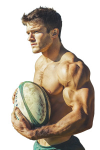 Rugby Player Vinyl Car Decal Sticker – Waterproof & UV-Resistant 8" Rugby Player Vinyl Car Decal Sticker – Waterproof & UV-Resistant 8"