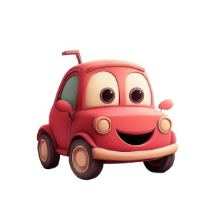 Cute Car Vinyl Car Decal Sticker – Waterproof & UV-Resistant 8" Cute Car Vinyl Car Decal Sticker – Waterproof & UV-Resistant 8"