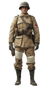 Wwii German Soldier V2 Vinyl Car Decal Sticker – Waterproof & UV-Resistant 8"