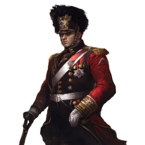 British Military Officer Vinyl Car Decal Sticker – Waterproof & UV-Resistant 8"