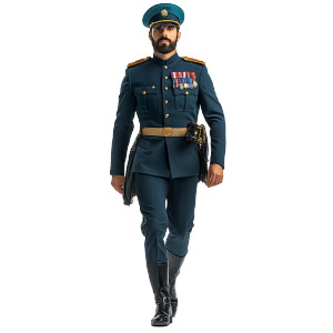 Spanish Royal Guard Vinyl Car Decal Sticker – Waterproof & UV-Resistant 8"