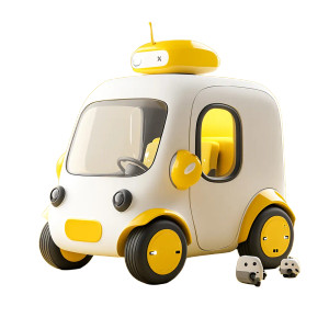 Electric Car Icons Vinyl Car Decal Sticker – Waterproof & UV-Resistant 8"