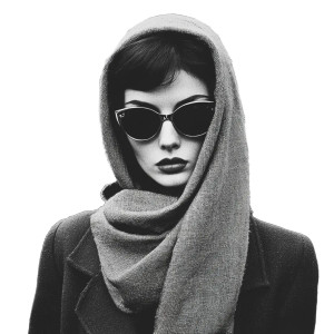 Sophisticated Lady Spy Vinyl Car Decal Sticker – Waterproof & UV-Resistant 8"