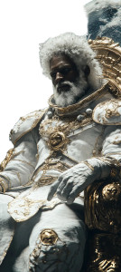 African American Christ Vinyl Car Decal Sticker – Waterproof & UV-Resistant 8"