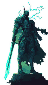 Lightning Knight V2 Vinyl Car Decal Sticker – Waterproof & UV-Resistant 8"