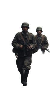 German Wwii Soldiers Vinyl Car Decal Sticker – Waterproof & UV-Resistant 8"