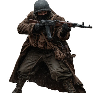 Tactical Soldier Battle Vinyl Car Decal Sticker – Waterproof & UV-Resistant 8"