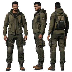 Tactical Marksman Rishi Vinyl Car Decal Sticker – Waterproof & UV-Resistant 8"