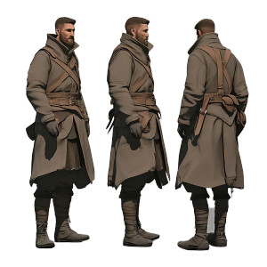 Medieval Wwi Character Vinyl Car Decal Sticker – Waterproof & UV-Resistant 8"