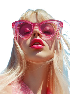 Futuristic Venus Supermodel Vinyl Car Decal Sticker – Waterproof & UV-Resistant 8"