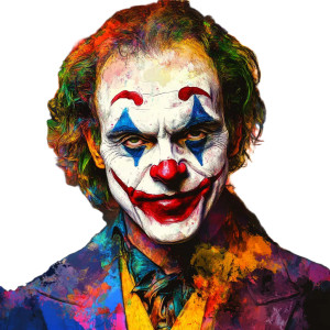 Joker Watercolor Splash Vinyl Car Decal Sticker – Waterproof & UV-Resistant 8" Joker Watercolor Splash Vinyl Car Decal Sticker – Waterproof & UV-Resistant 8"