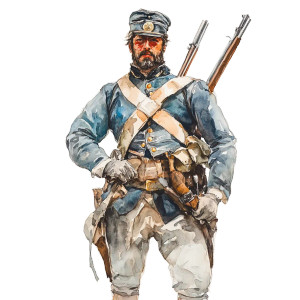 Historical Infantry Soldier Vinyl Car Decal Sticker – Waterproof & UV-Resistant 8" Historical Infantry Soldier Vinyl Car Decal Sticker – Waterproof & UV-Resistant 8"