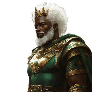 Afro King Universe Vinyl Car Decal Sticker – Waterproof & UV-Resistant 8"