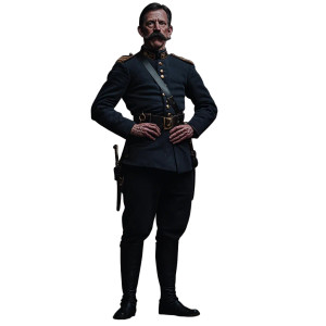 Civil War General Vinyl Car Decal Sticker – Waterproof & UV-Resistant 8"