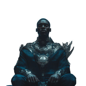 Futuristic Royal Throne Vinyl Car Decal Sticker – Waterproof & UV-Resistant 8"