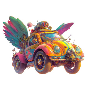 Whimsical Fantasy Car Vinyl Car Decal Sticker – Waterproof & UV-Resistant 8" Whimsical Fantasy Car Vinyl Car Decal Sticker – Waterproof & UV-Resistant 8"