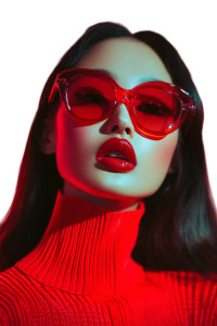 Ai Fashion Avatar Vinyl Car Decal Sticker – Waterproof & UV-Resistant 8"