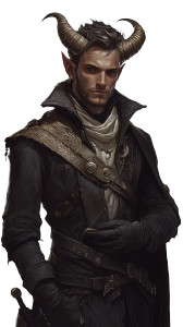 Dark Fantasy Merchant V2 Vinyl Car Decal Sticker – Waterproof & UV-Resistant 8"