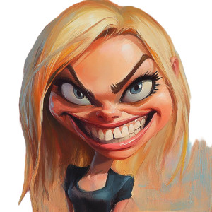 Muscular Blonde Caricature Vinyl Car Decal Sticker – Waterproof & UV-Resistant 8" Muscular Blonde Caricature Vinyl Car Decal Sticker – Waterproof & UV-Resistant 8"