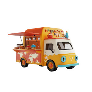 Cartoon Food Truck Vinyl Car Decal Sticker – Waterproof & UV-Resistant 8" Cartoon Food Truck Vinyl Car Decal Sticker – Waterproof & UV-Resistant 8"