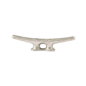 Heavy-Duty 8" Silver Boat Rope Cleat | For Small Boats And Docks, Galvanized Finish | USA-Made Heavy-Duty 8" Silver Boat Rope Cleat | For Small Boats And Docks, Galvanized Finish | USA-Made