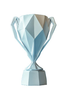 Trophy Icon Origami Vinyl Car Decal Sticker – Waterproof & UV-Resistant 8" Trophy Icon Origami Vinyl Car Decal Sticker – Waterproof & UV-Resistant 8"