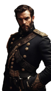 1800S Commander Vinyl Car Decal Sticker – Waterproof & UV-Resistant 8"